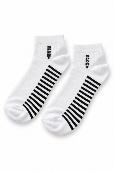 Носки женские короткие 8306, белые, Ж-017