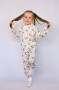 Пижама детская (2-6 лет) 2902, МИШКИ, молочный, кулирка