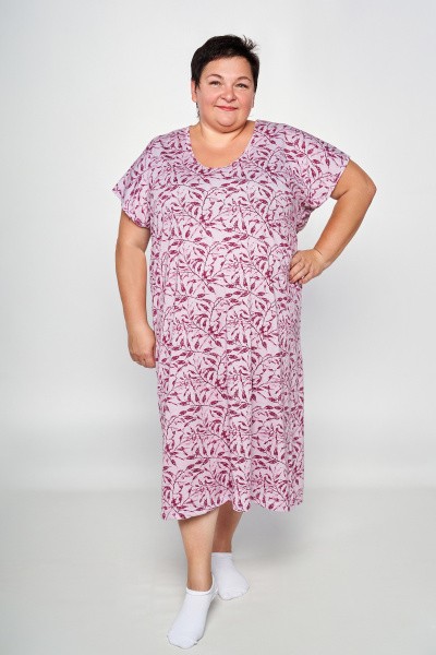 Сорочка женская длинная BIG SIZE 2106, ассорти
