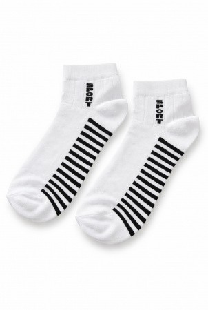 Носки женские короткие 8306, белые, Ж-017