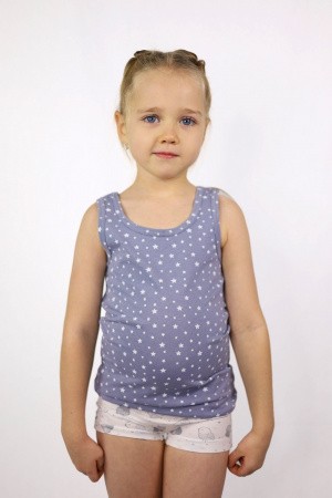 Майка для девочки 1201 (2-6 лет), ассорти