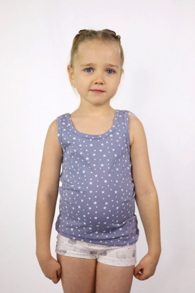 Майка для девочки 1201 (2-6 лет), ассорти